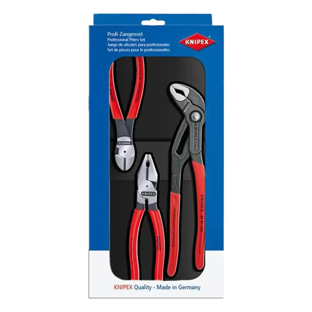 002009V1 - Knipex 3 Piece Plier Set