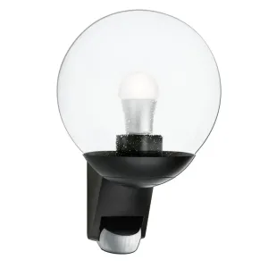 005535 - Steinel Globe Sensor Outdoor Light Black L585B 60W E27