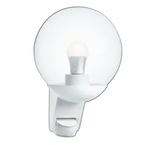 005917 - Steinel Globe Sensor Outdoor Light White L585W 60W E27