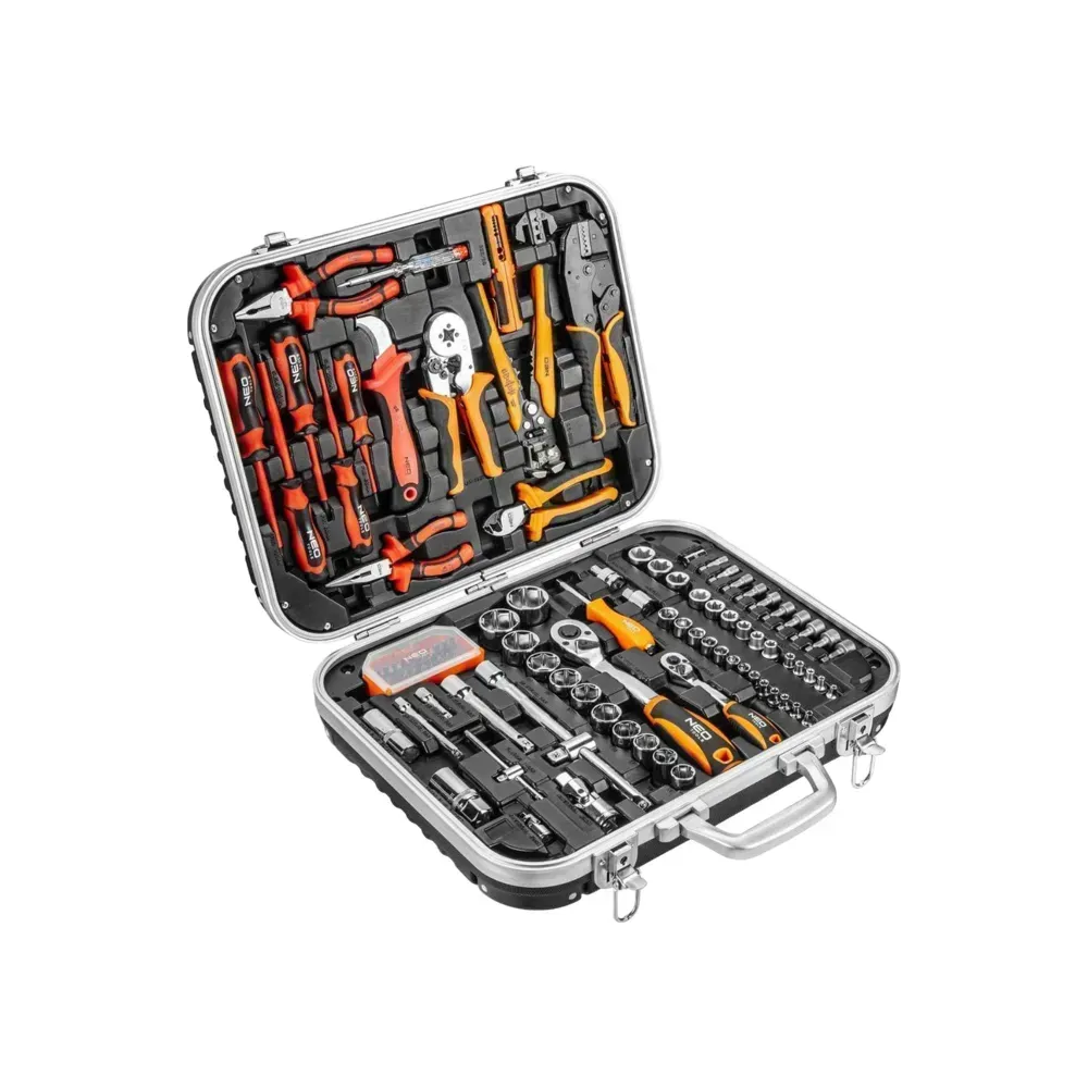 Durable crimping pliers, wire stripper, and cable cutter for precision wire work.