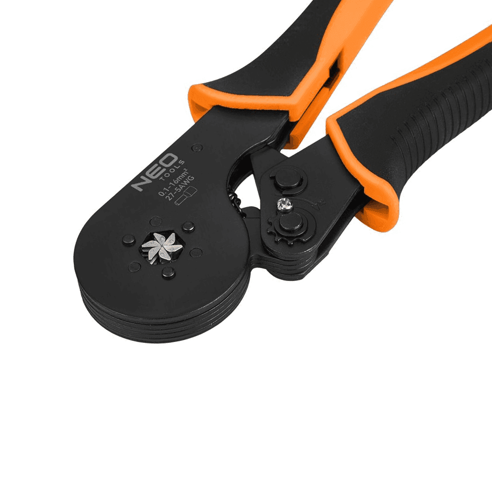 NEO crimping tool with non-slip handle for professional wire terminal crimping