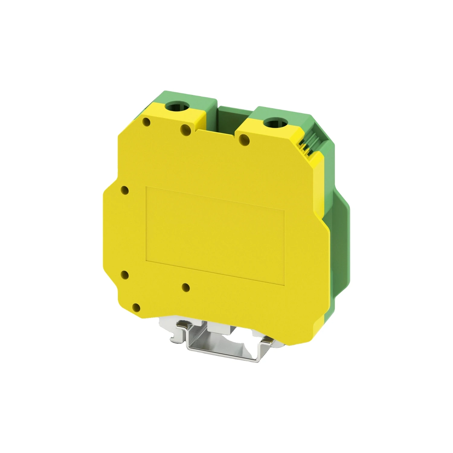 Phoenix Contact USLKG 50 50mm2 Screw Earth Terminal Block Green Yellow