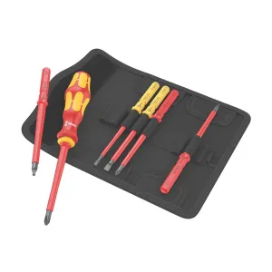 Wera 7-Piece Kraftform Kompakt VDE screwdriver set