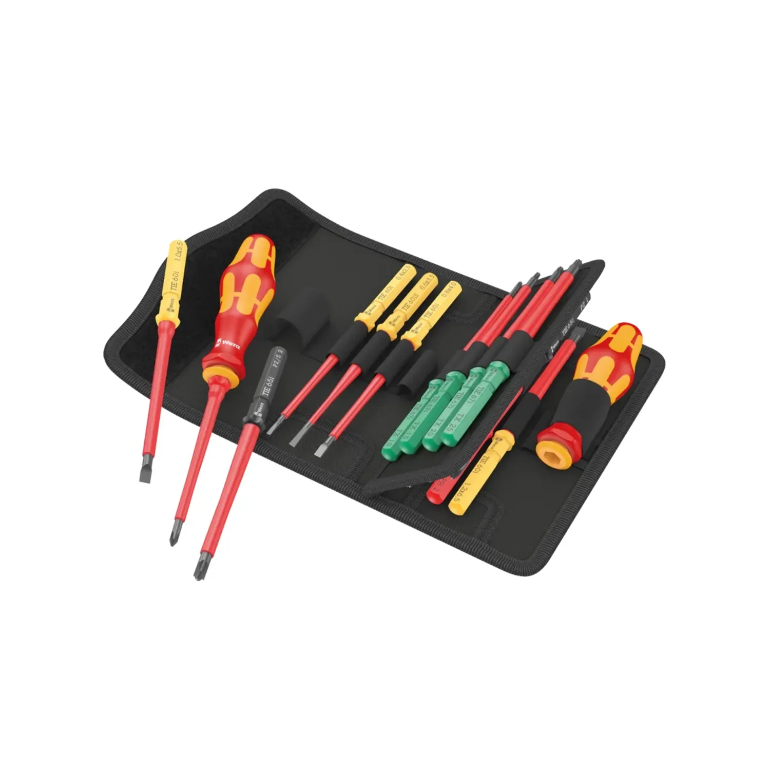 Wera Kraftform Kompakt VDE 17 Universal Screwdriver Set 1000V 17pc