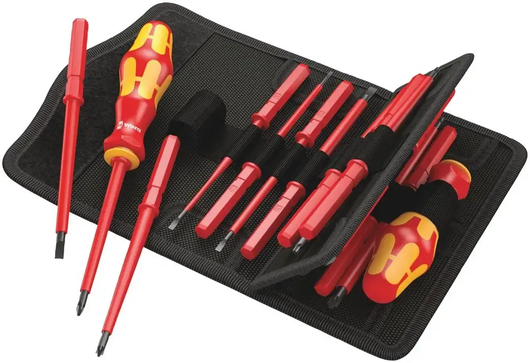 05059030001 - Wera Kraftform Kompact VDE Insulated Screwdriver Set 17 Piece
