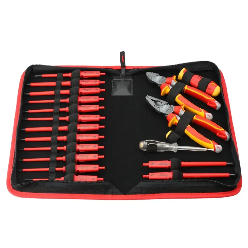 06391904 - Felo Screwdriver Tool Bag 19 Pieces E-Smart VDE 06391904