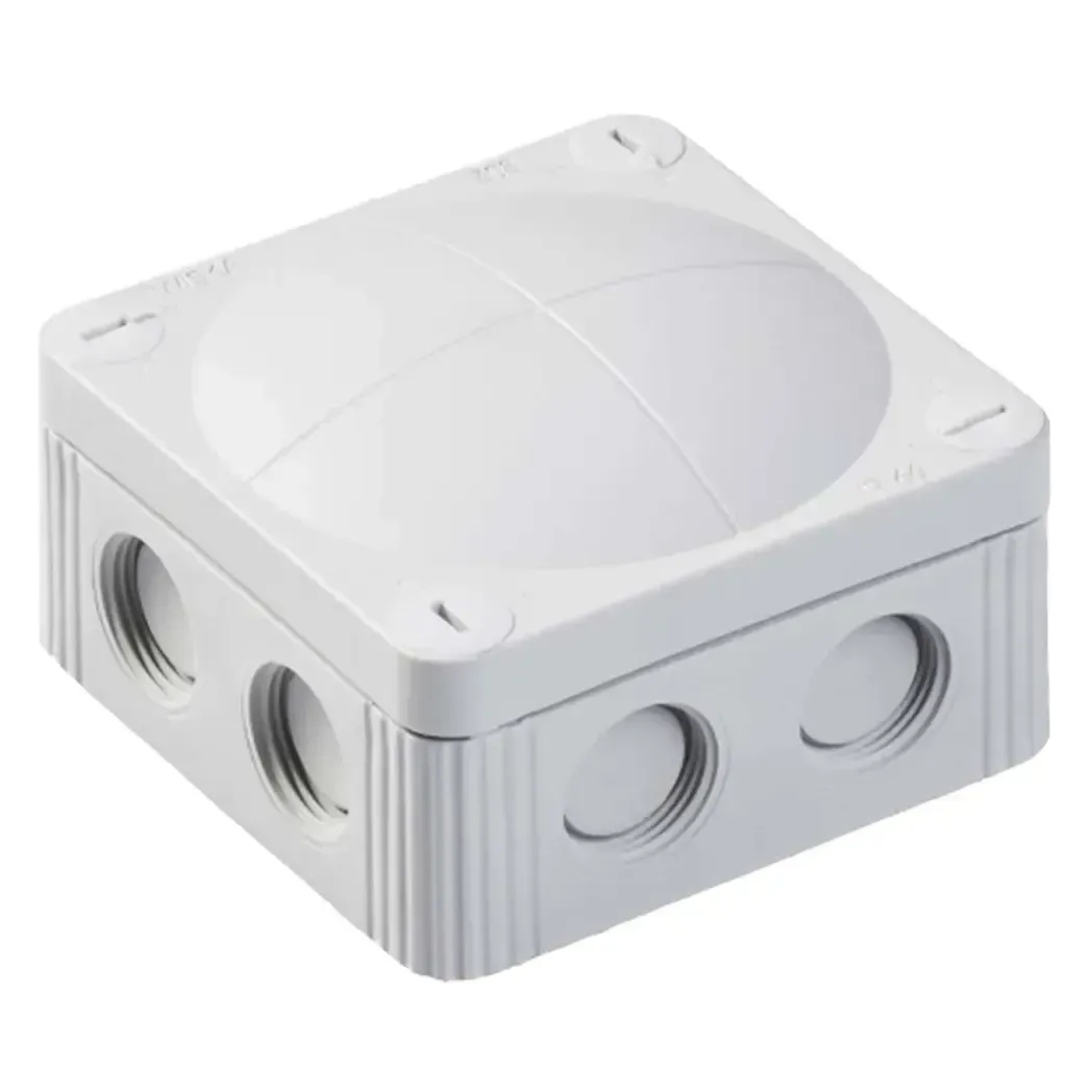 10060401 - Wiska Combi 308/5 Junction Box 85x85x51mm Grey IP66 10060401