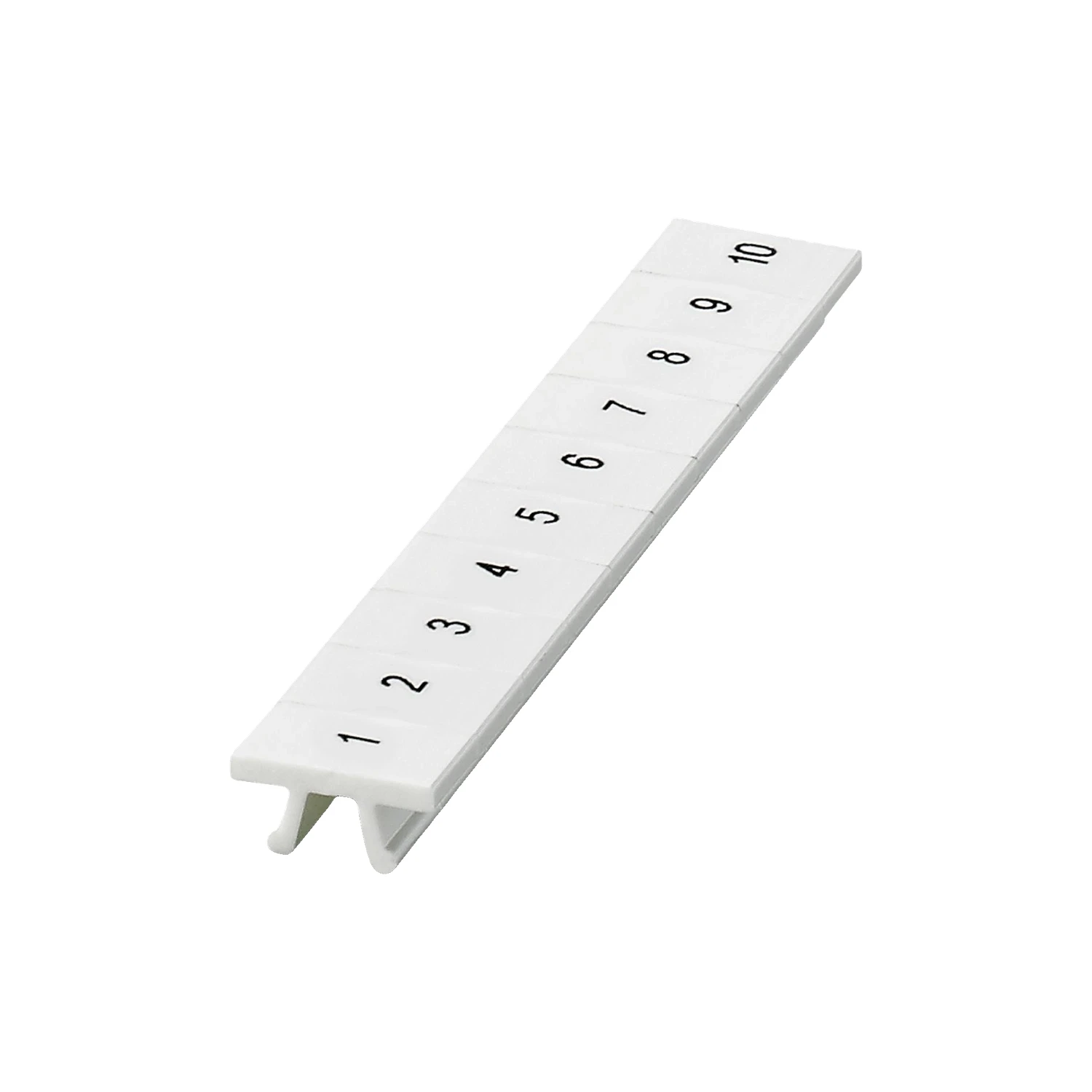 Phoenix Contact ZB 8 Terminal Marker Strip 1-10 White 8.2mm Pitch