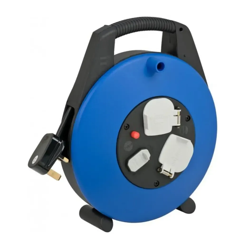 1108563600 - Brennenstuhl Extension Lead 2x13A with 2 x USB 10m Black 1108563600