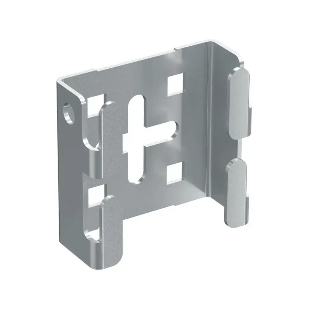 1149398 Defem B4 mini bracket for mesh tray mounting, AISI 316L stainless steel.