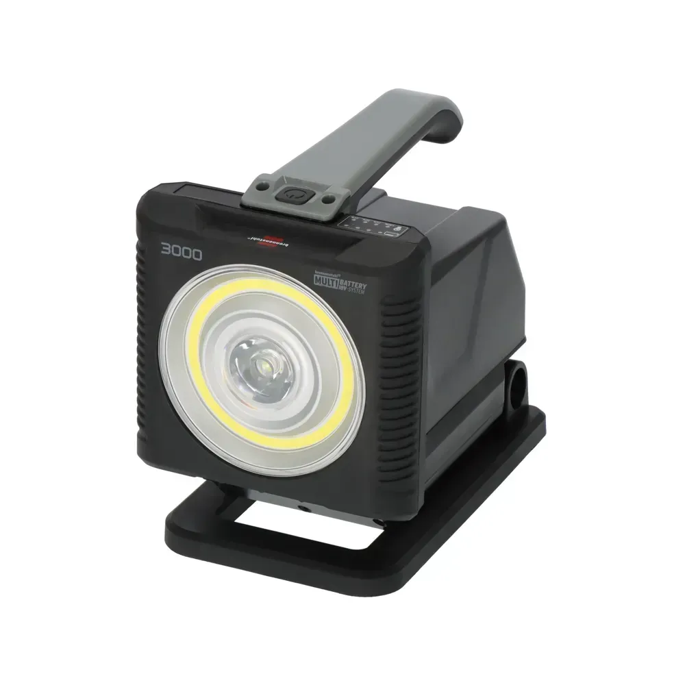 Brennenstuhl HL 3000 (1173730000) portable work light with multi-battery compatibility