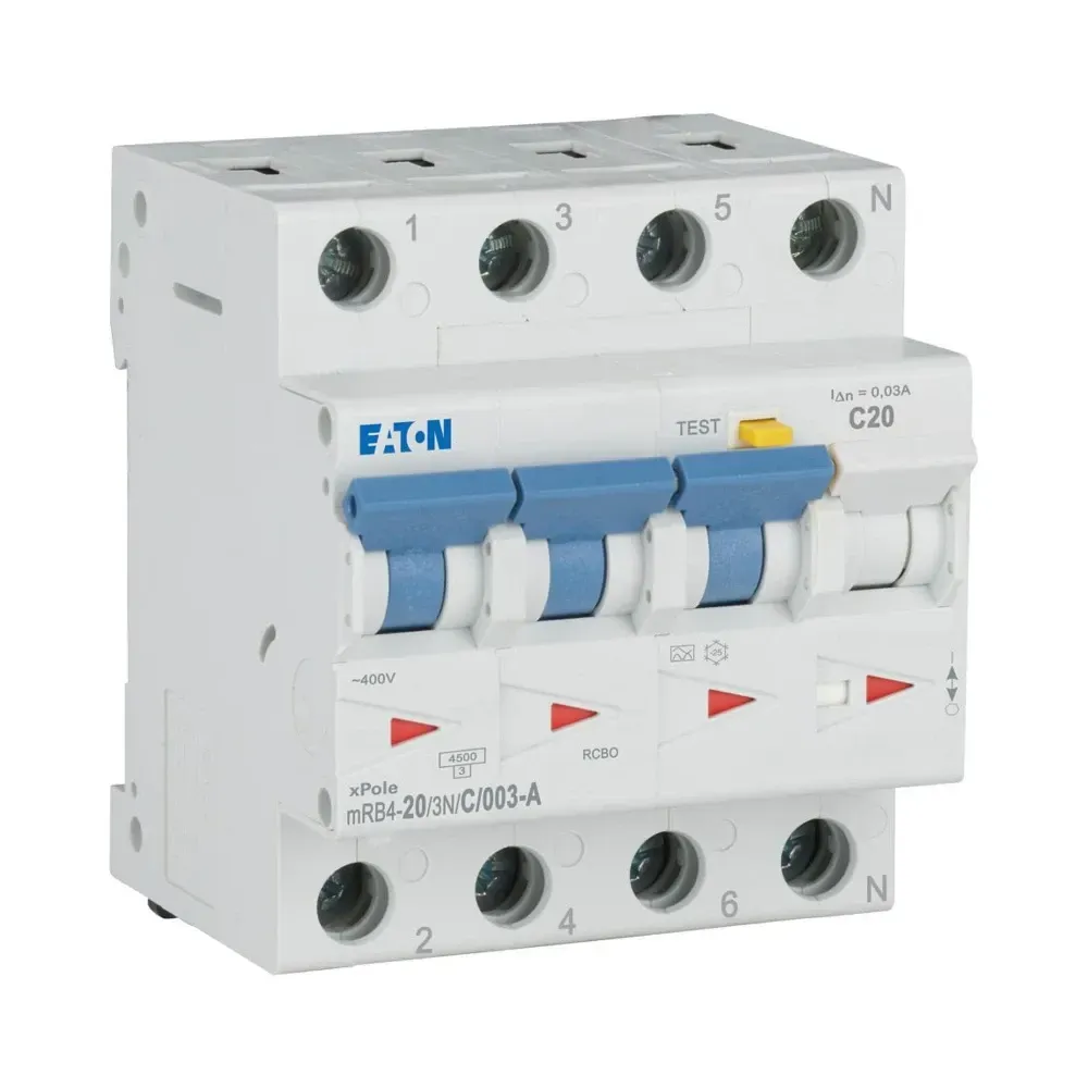 Eaton 20A C RCBO Type A