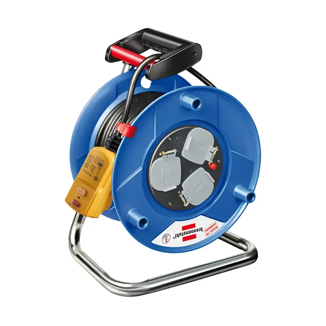 1218753 - Brennenstuhl 25m Heavy Duty Garant Cable Reel 220-240V 1218753
