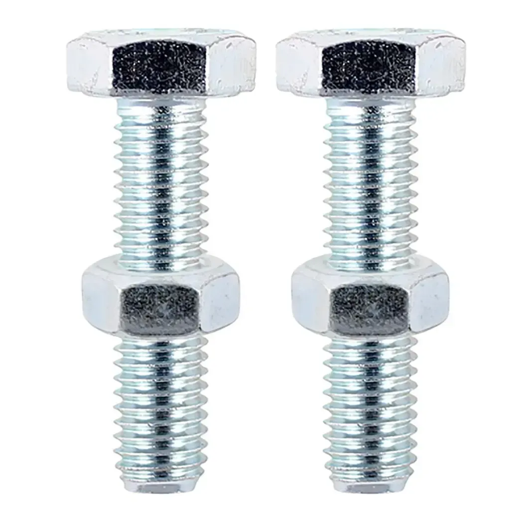 1240SNZP - Timco Hex Bolt & Nut Set M12 x 40mm 2 Pack Timpac 1240SNZP