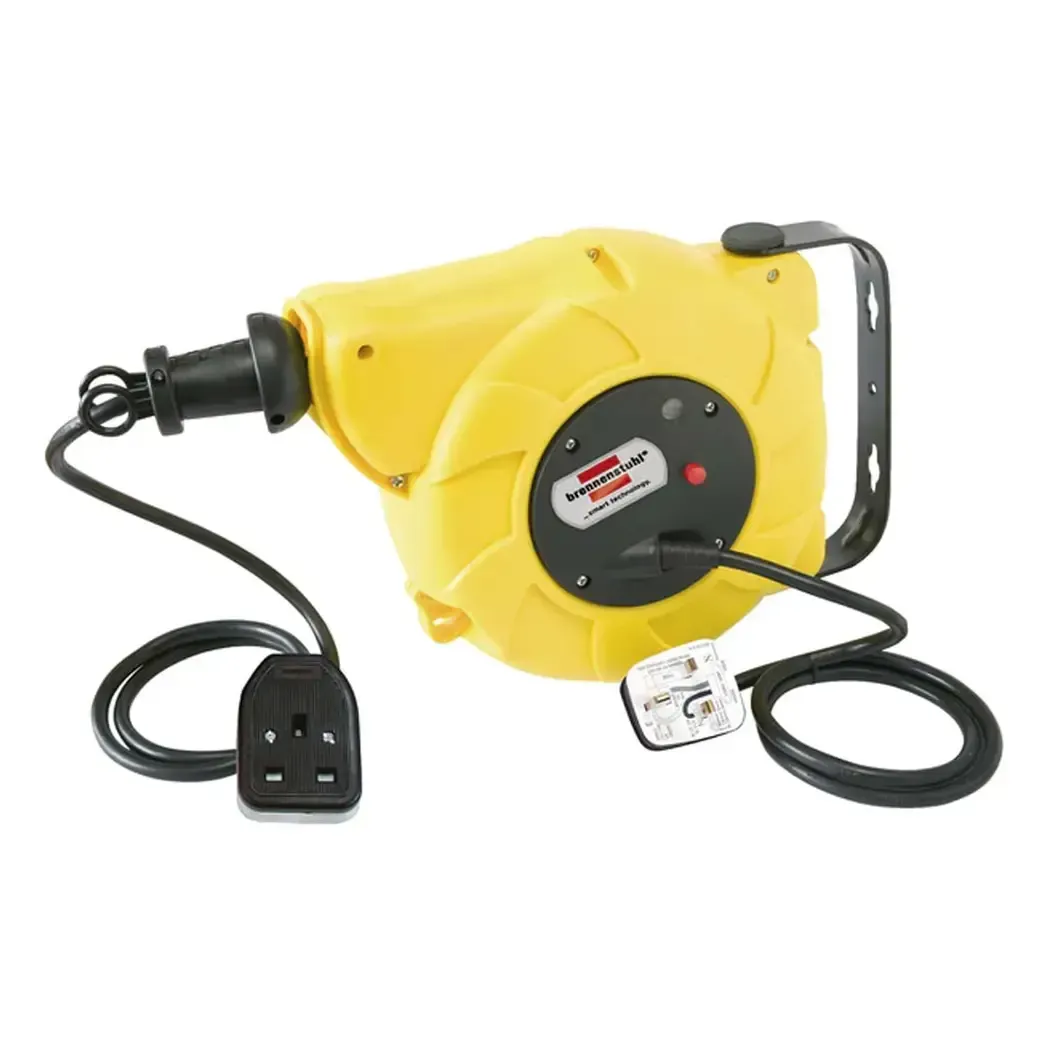 1241023300 - Brennenstuhl Wall/Ceiling Mounted Cable Reel 13A 220-240V 1241023300