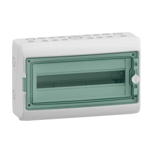 Schneider Kaedra Surface Enclosure 18 Way 1 Row IP65 Transparent Door