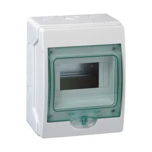 13442 - Schneider Kaedra 13442 6 Module MCB Mini Enclosure Weather Proof IP65
