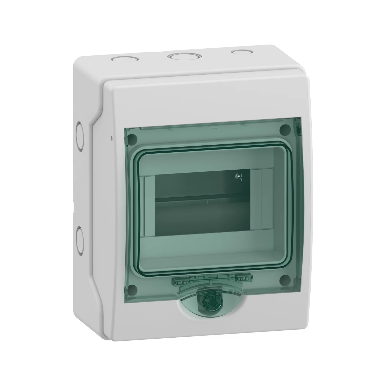 Schneider Electric Enclosure 6 Way 1 Row Surface Mount IP65 Transparent Door