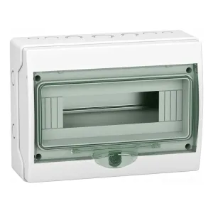 13444 - Schneider Kaedra 13444 12 Module MCB Mini Enclosure Weather Proof IP65