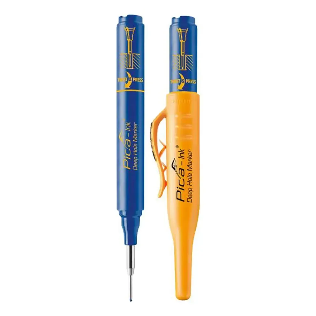 15041 - Pica Permanent Ink Marker Blue 15041 - Marker for Deep Holes