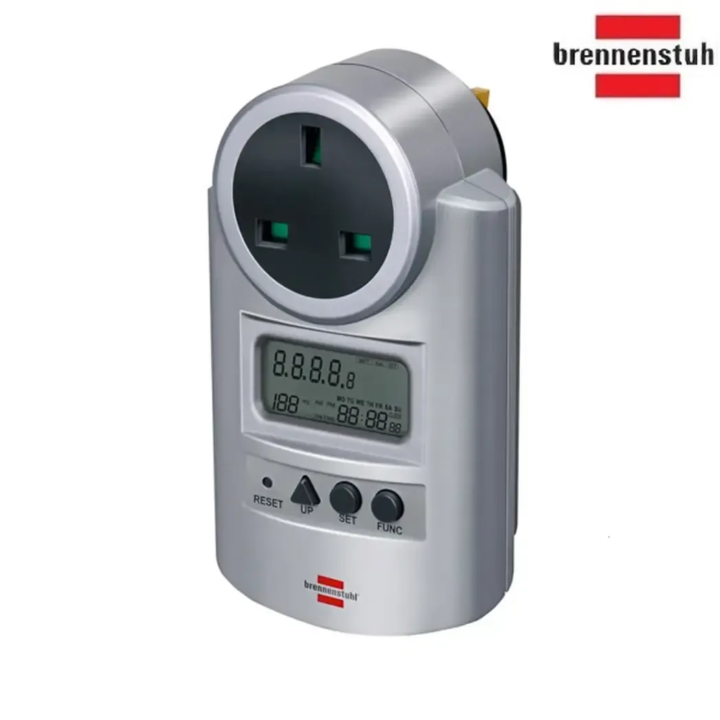 1506603 - 13 Amp 230V Wattage & Current Meter Brennenstuhl 1506603