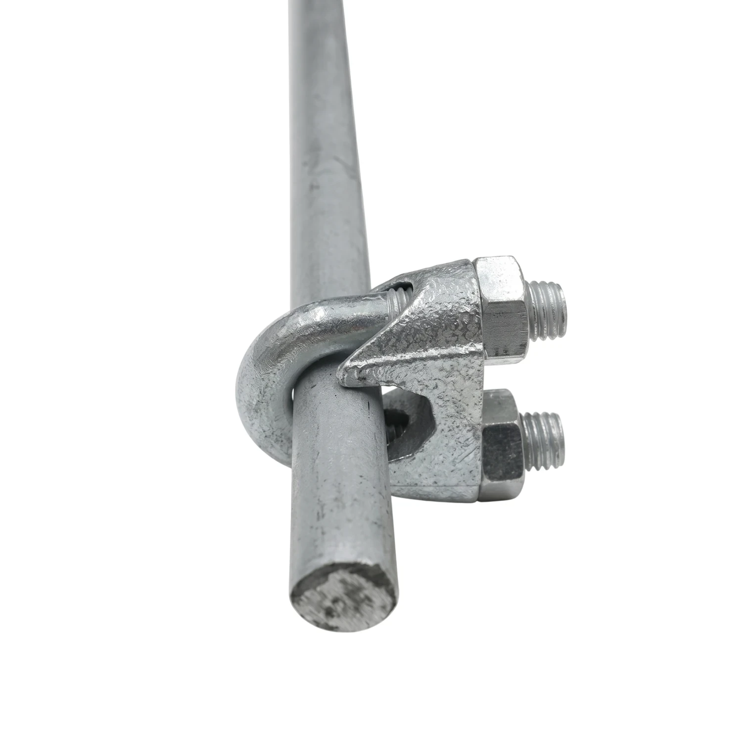 Earth Rod galvanized 4ft with 16mm clamp