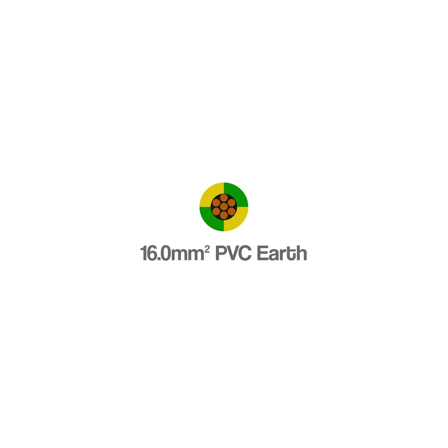 6491B H07Z-R 16mm Single Core Earth LSZH Cable Yellow Green 450 750V