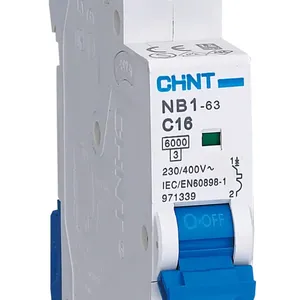 179779 - Mcb 1P 6A Type B 10Ka Chint 179779