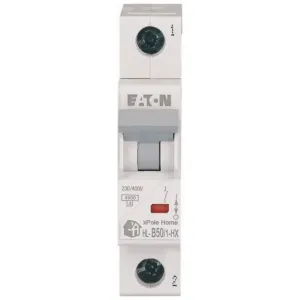 194826 - Eaton MCB 1P 50A B Curve 6KA Xpolehome