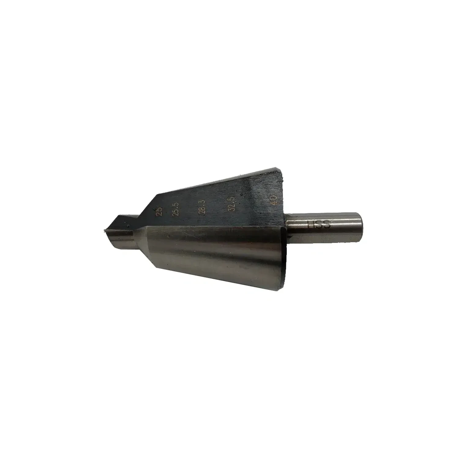 Cone-Cut HSS Step Drill Bit 26-40mm Sheet Metal Deburring