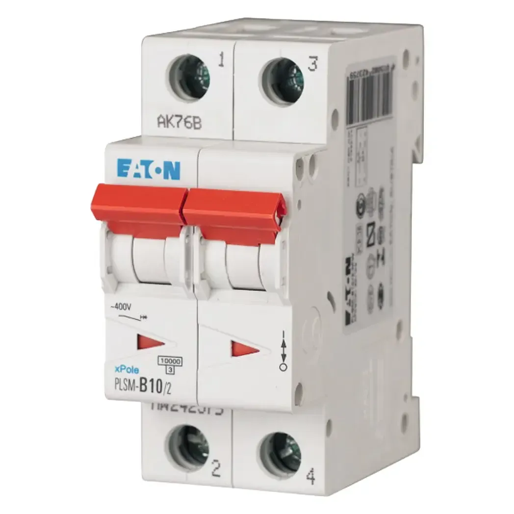 242401 - Eaton MCB 2P 10A C 10kA