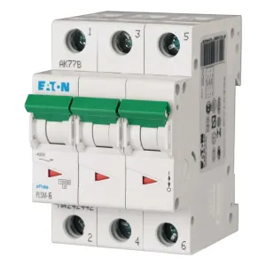 242468 - Eaton MCB 3P 6A C 10kA
