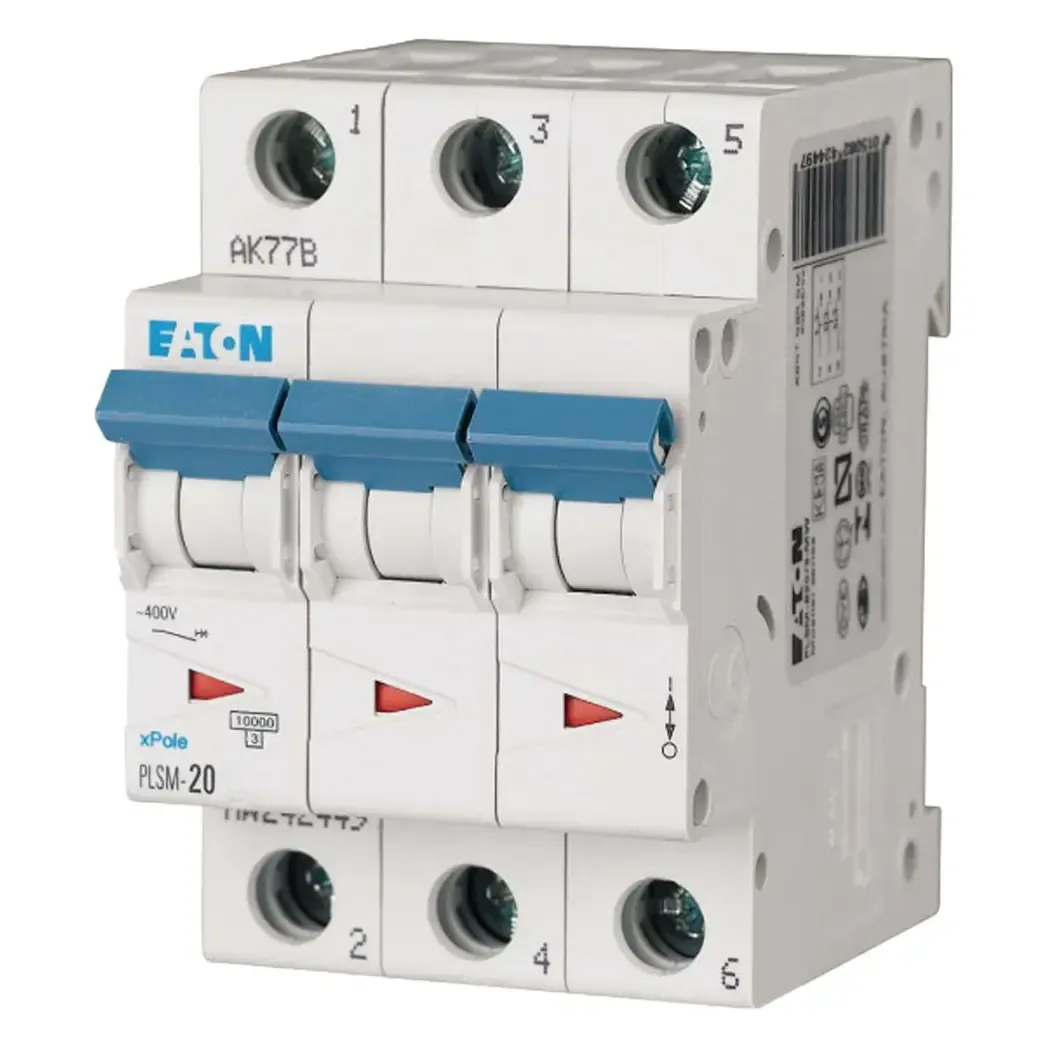 242498 - Eaton MCB 3P 20A D 10kA