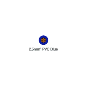 6491B Single Core 2.5mm2 LSZH Blue H07Z-R 450 750V 100m