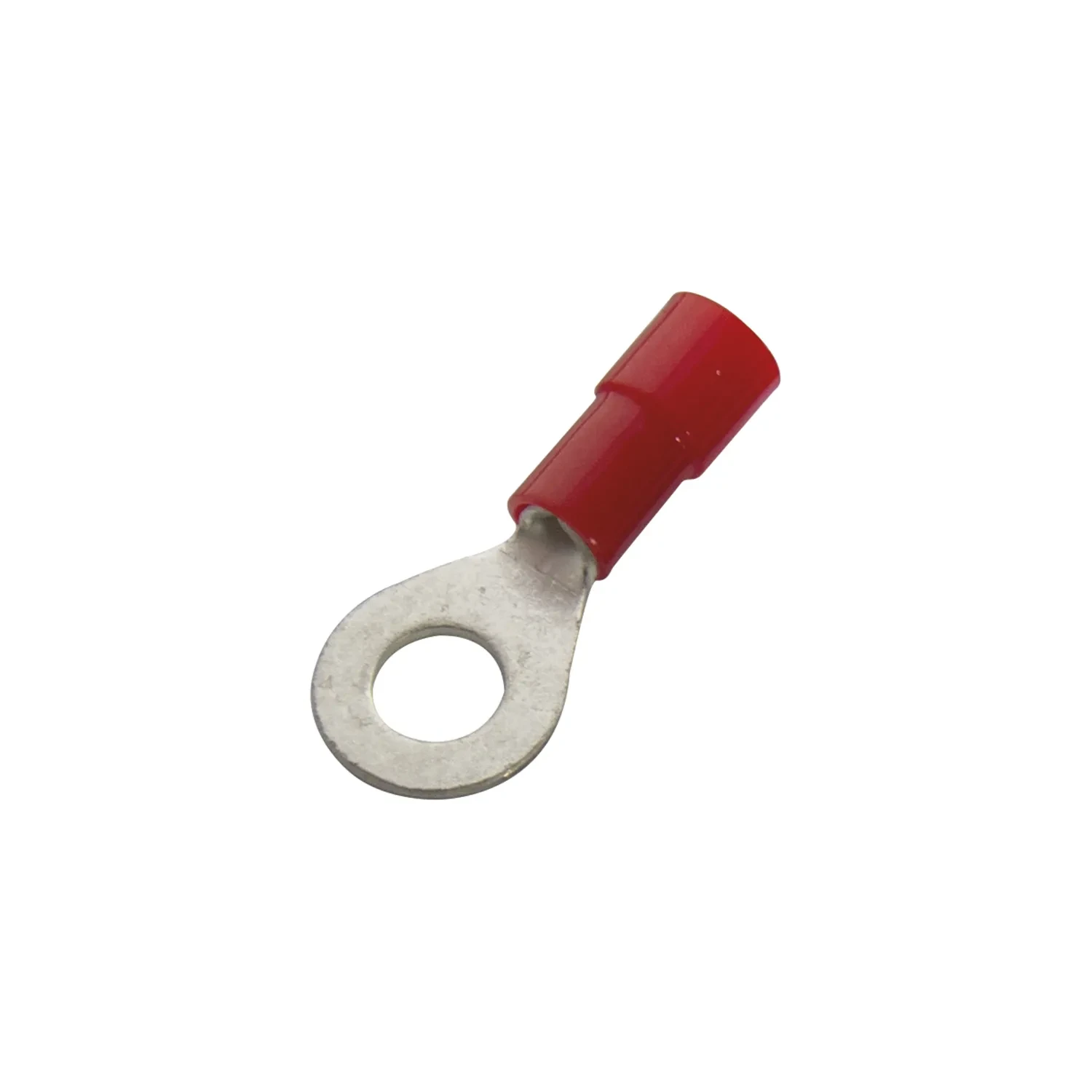 Haupa Insulated Ring Terminal M6 Stud 0.5-1.0mm² Red DIN 46237
