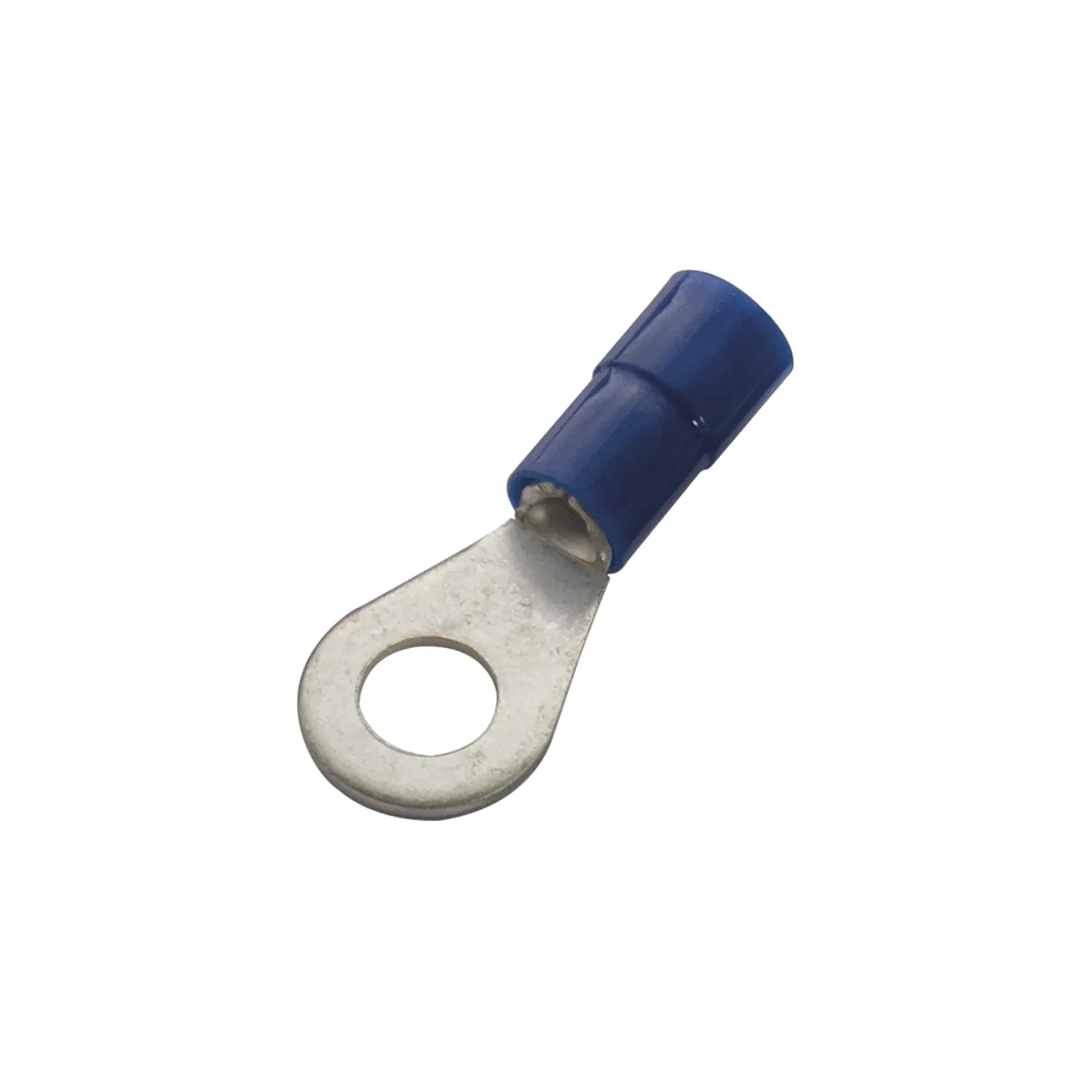 Haupa Insulated Ring Terminal M5 1.5-2.5mm2 Blue Bag 100 DIN 46237