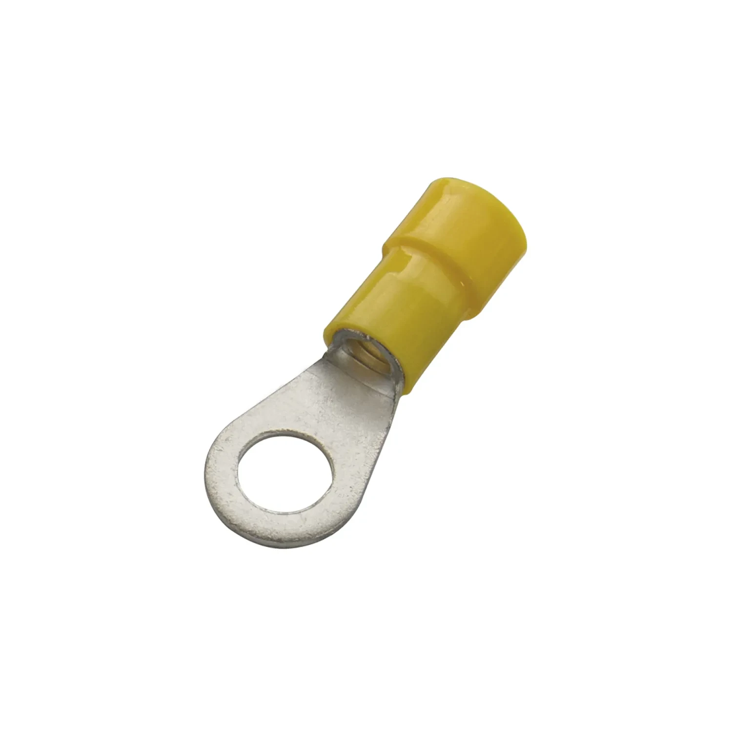 Haupa Insulated Ring Terminal M6 4-6mm² Yellow DIN 46237 Bag of 100