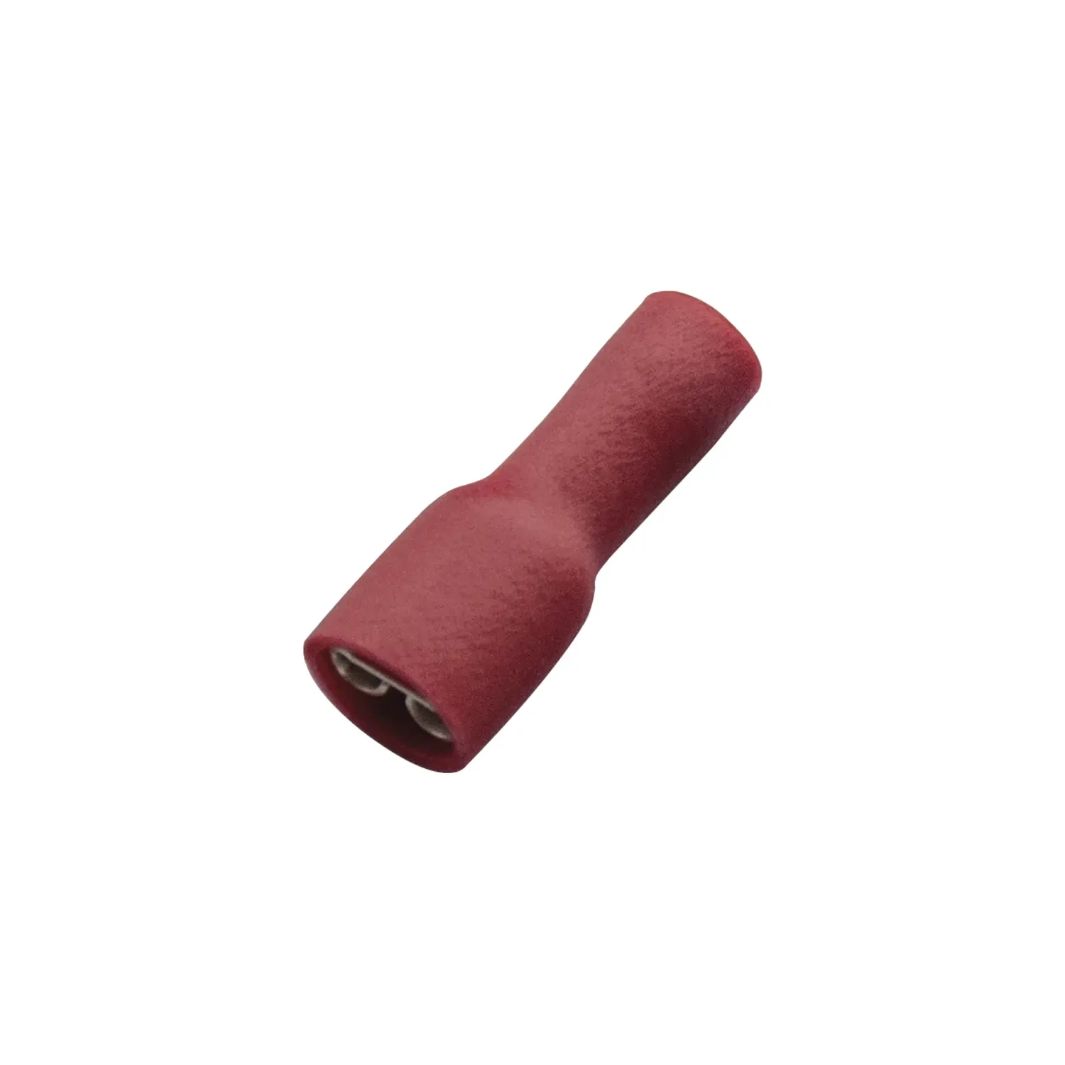 Haupa Insulated Female Socket Sleeve 0.5-1.0mm² Red Bag of 100