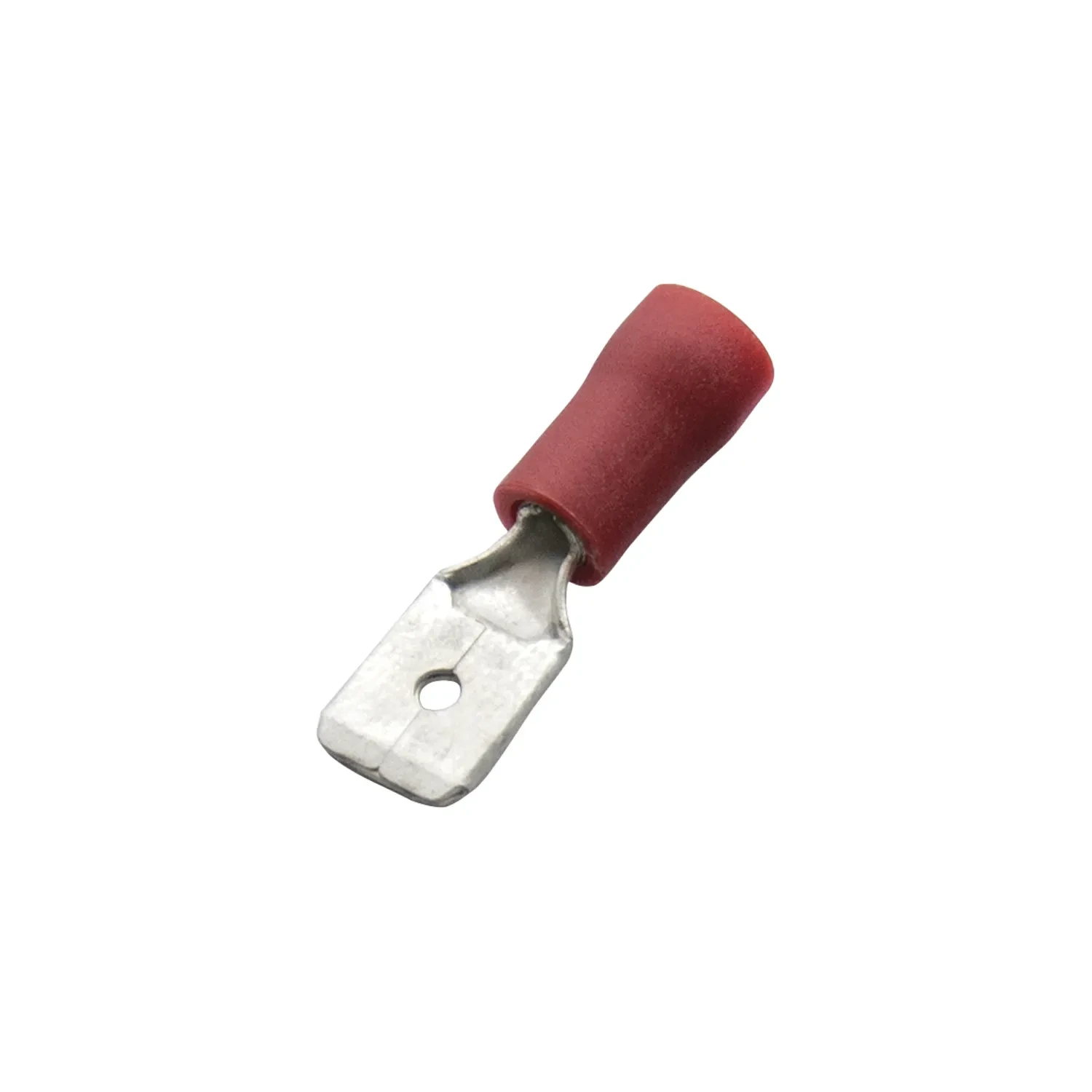 Haupa Insulated Flat Terminal 0.5-1.0mm² 6.3x0.8mm Red Pack of 10