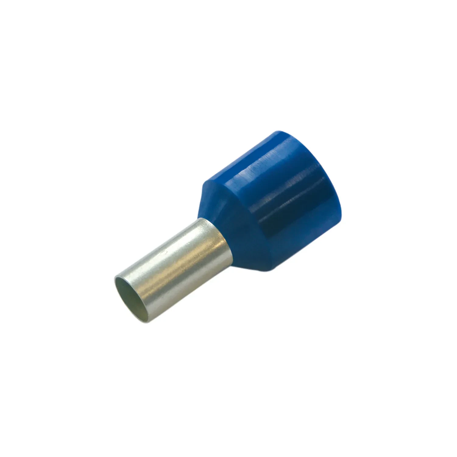 Haupa Bootlace Ferrule 2.5mm² 10mm Blue Insulated DIN 46228 Pack of 100