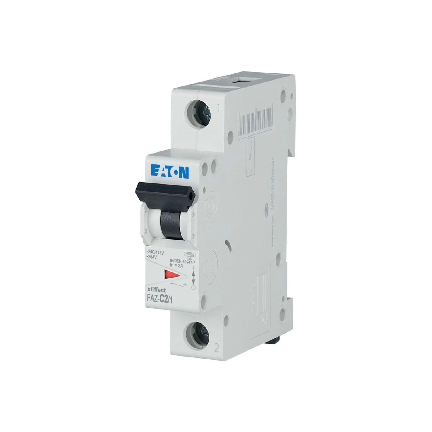 Eaton MCB 2A Type C 15kA 1P FAZ-C2/1
