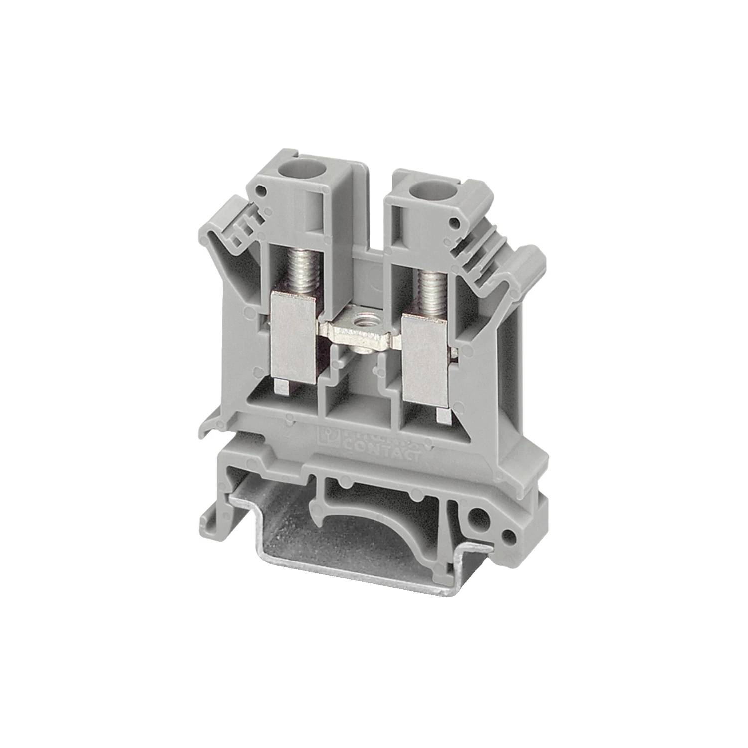 Phoenix Contact UK 6N 6mm Feed-Through Screw Terminal Block Grey