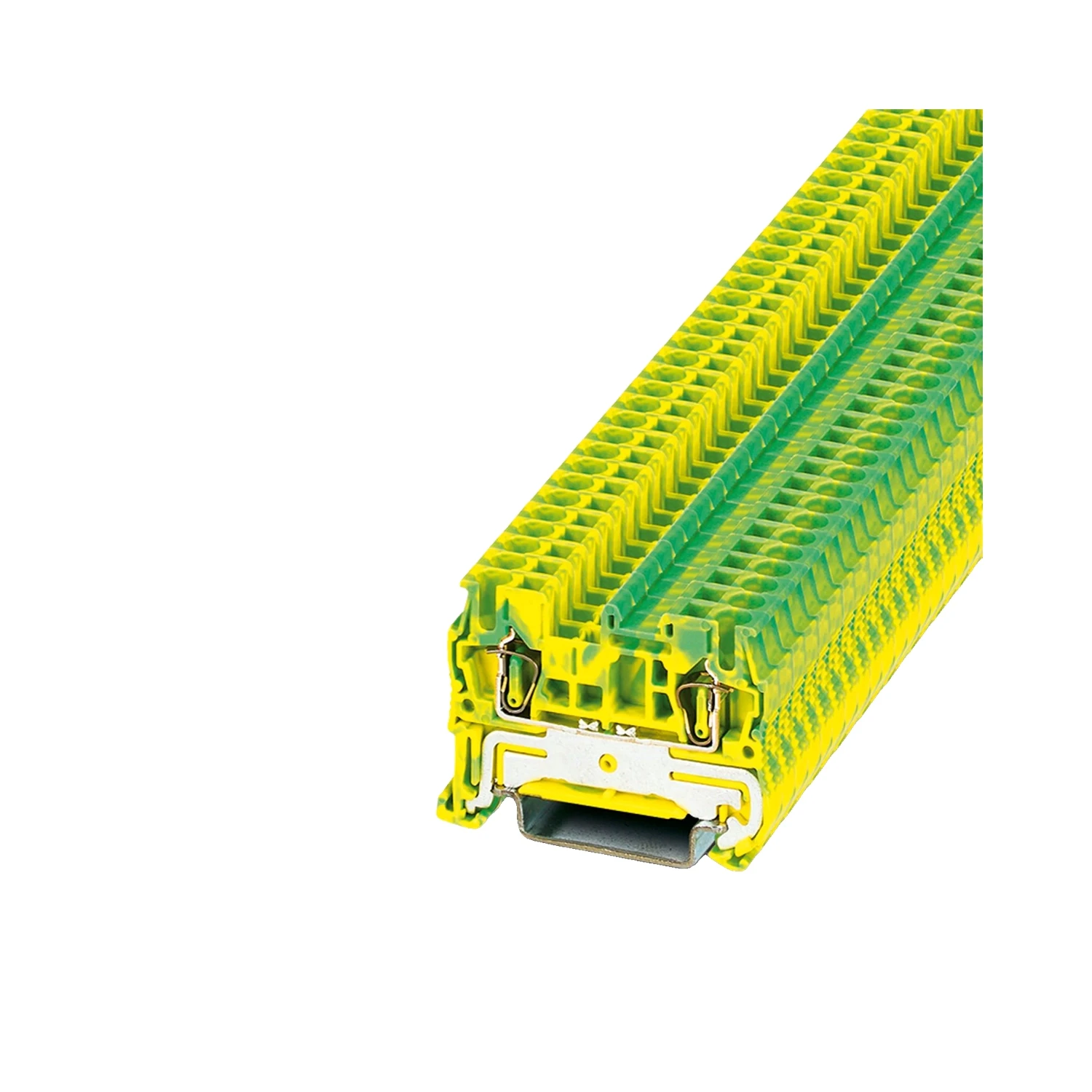Phoenix Contact ST 2.5-PE Spring-Cage PE Terminal Block 2.5mm² Green-Yellow