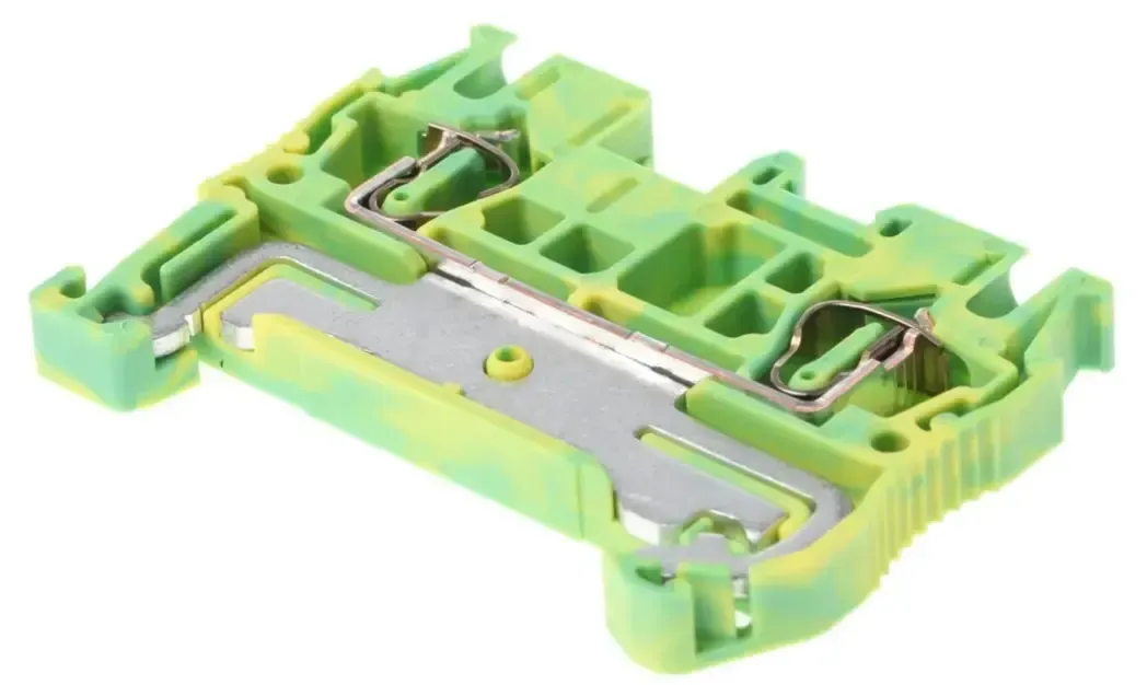 3031238 - Spring Cage Ground Terminal Block (ST 2.5 PE)