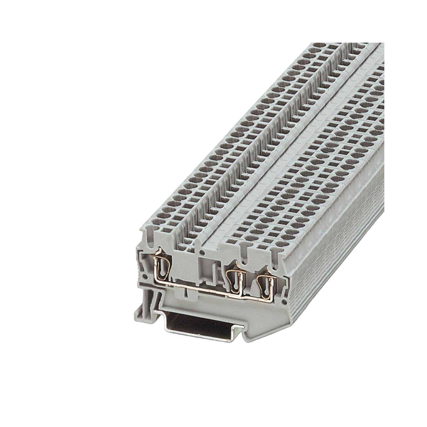 Phoenix Contact ST 2.5-TWIN 24A Spring-Cage Feed-Through Terminal Block 800V Gray