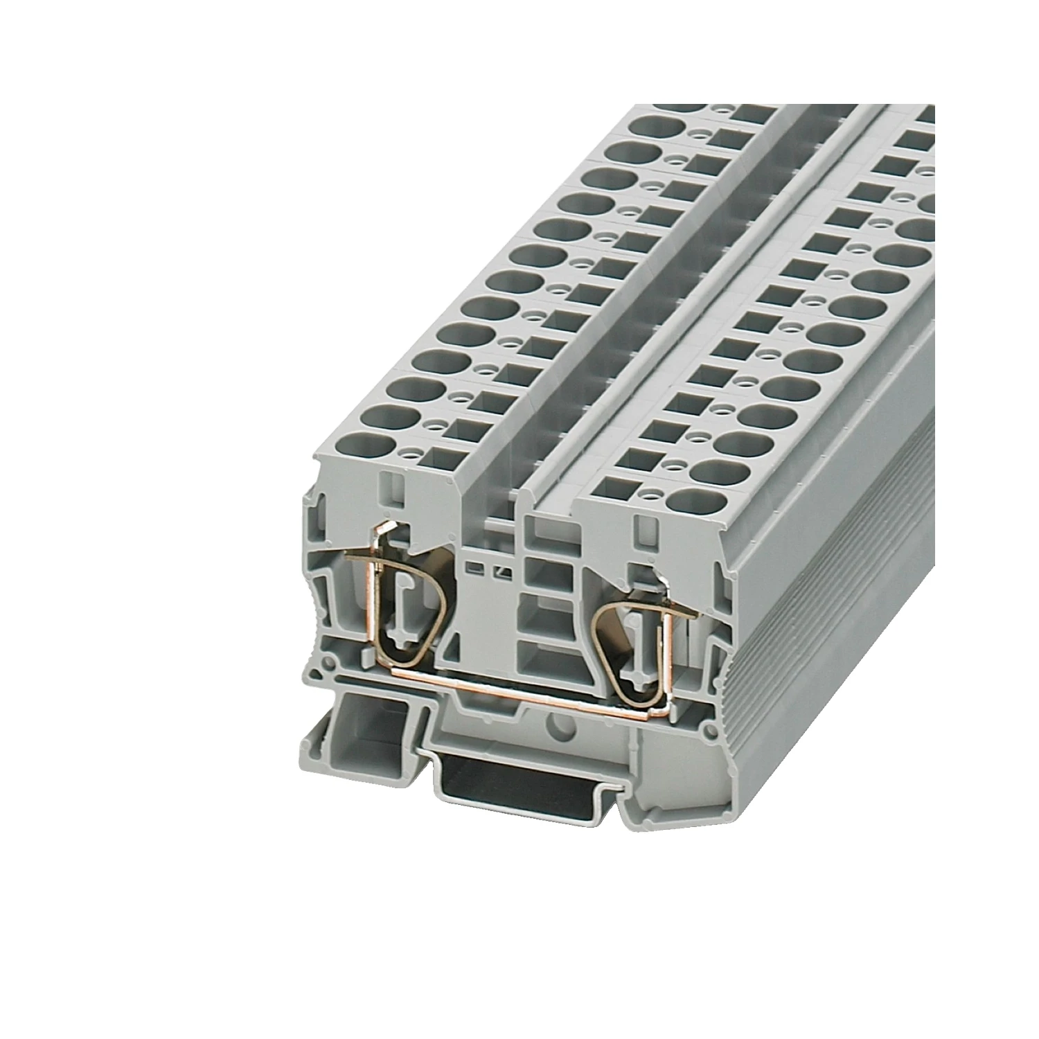 Phoenix Contact ST 10 10mm2 Spring-Cage Feed-Through Terminal Block 1000V Gray