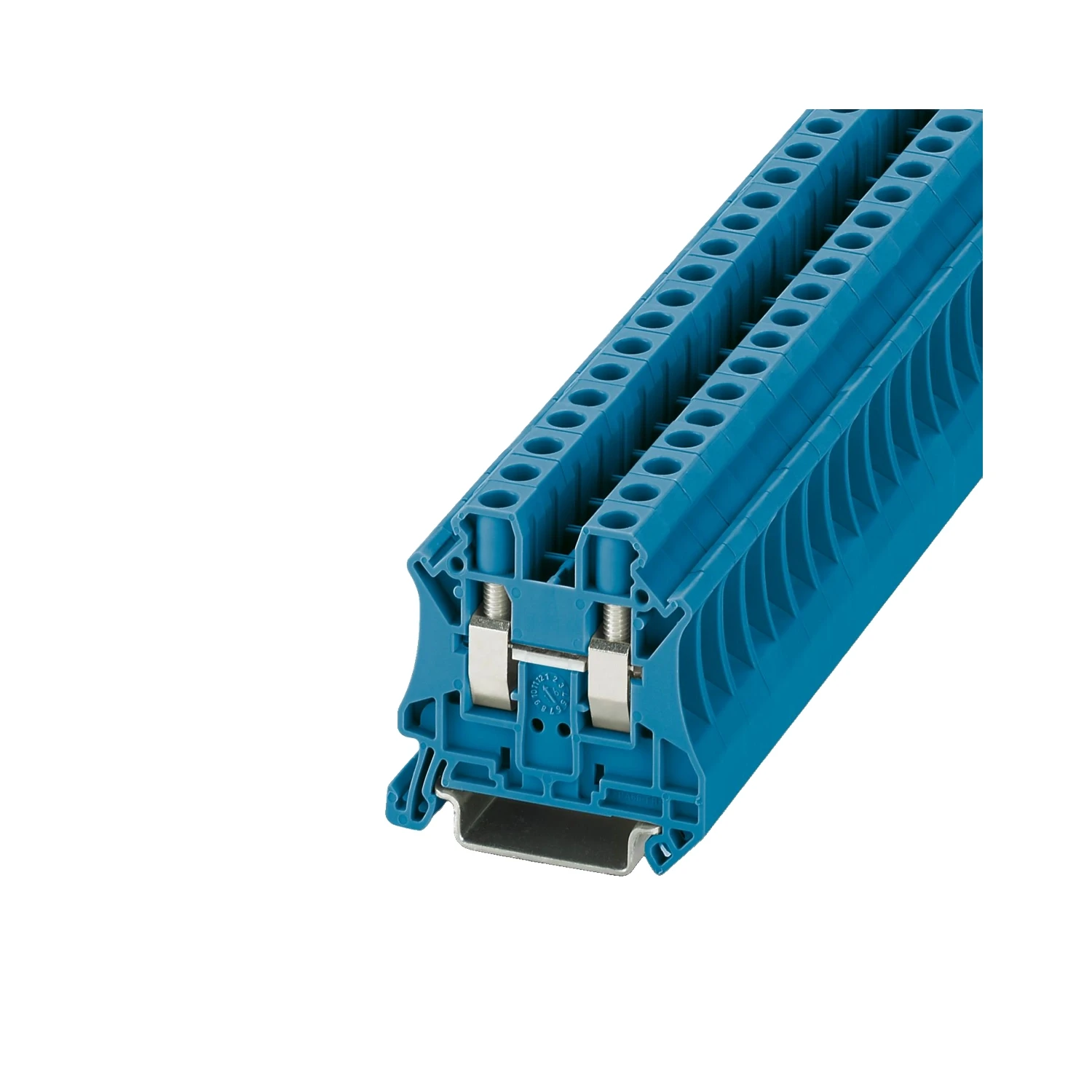 Phoenix Contact UT 6 BU 6mm² Screw Feed-through Terminal Block Blue 1000V