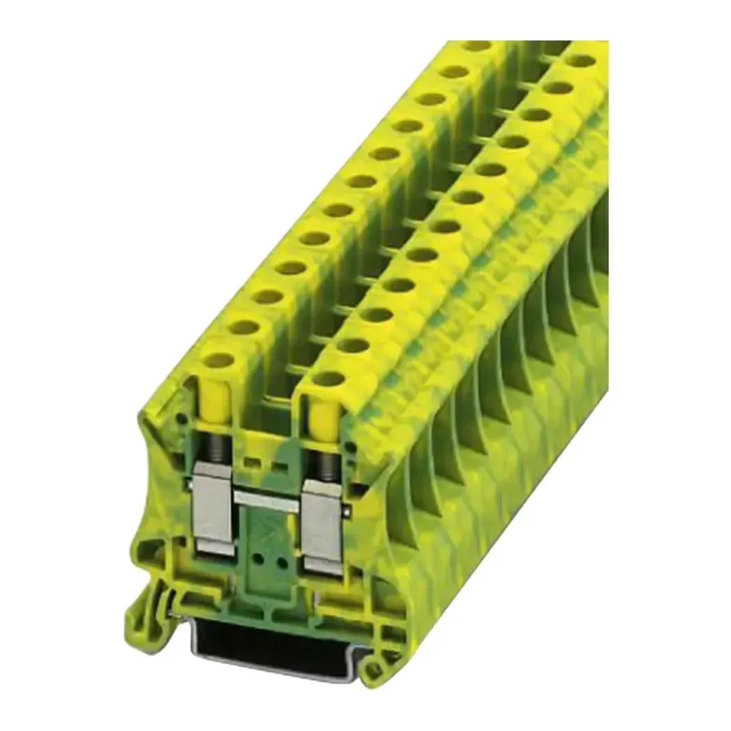 3044173 - Phoenix Ground Modular Terminal Block UT 10-PE 3044173
