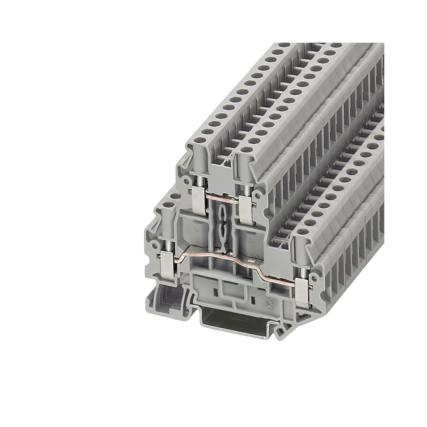 Phoenix Contact UTTB 4 Double-Level Screw Terminal Block 800V 30A Grey