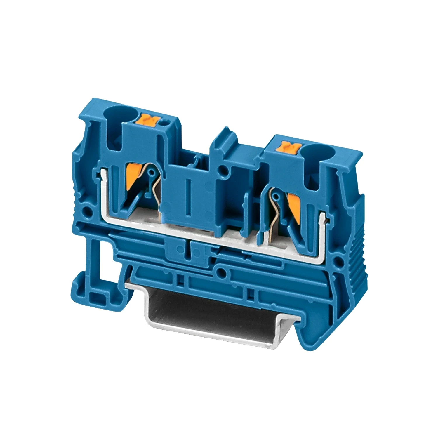 Phoenix Contact PT 4 BU 4mm Push-in Feed-through Terminal Block Blue 800V